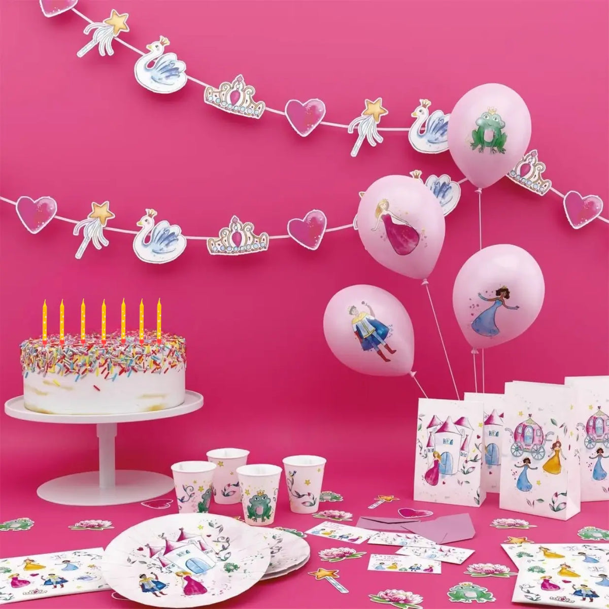 Déco anniversaire princesse 5-7 ans