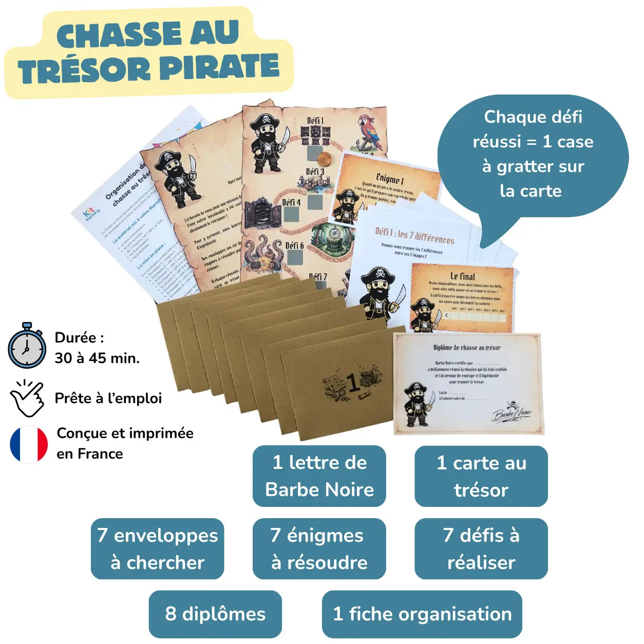 Chasse au trésor Pirate