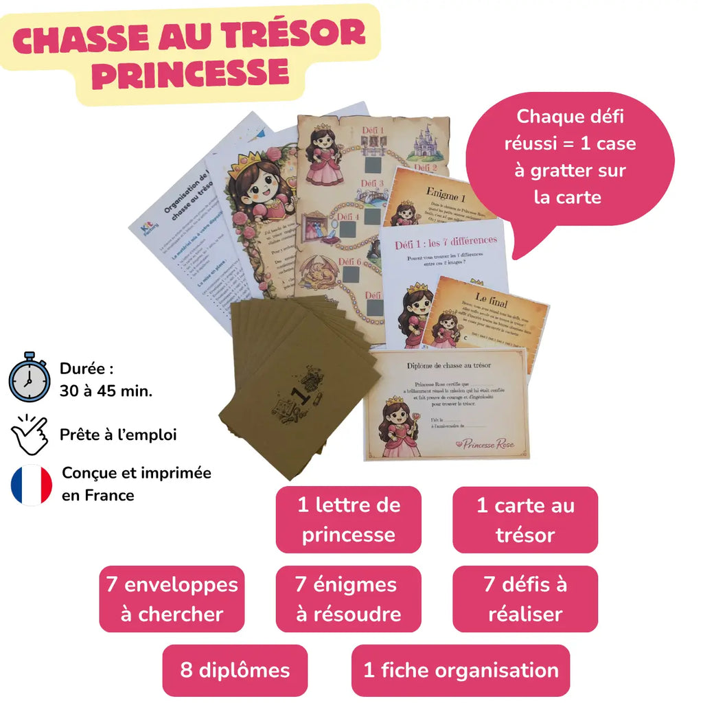 Chasse au trésor princesse