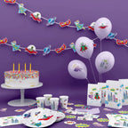 Déco thème anniversaire super-héros 4 ans
