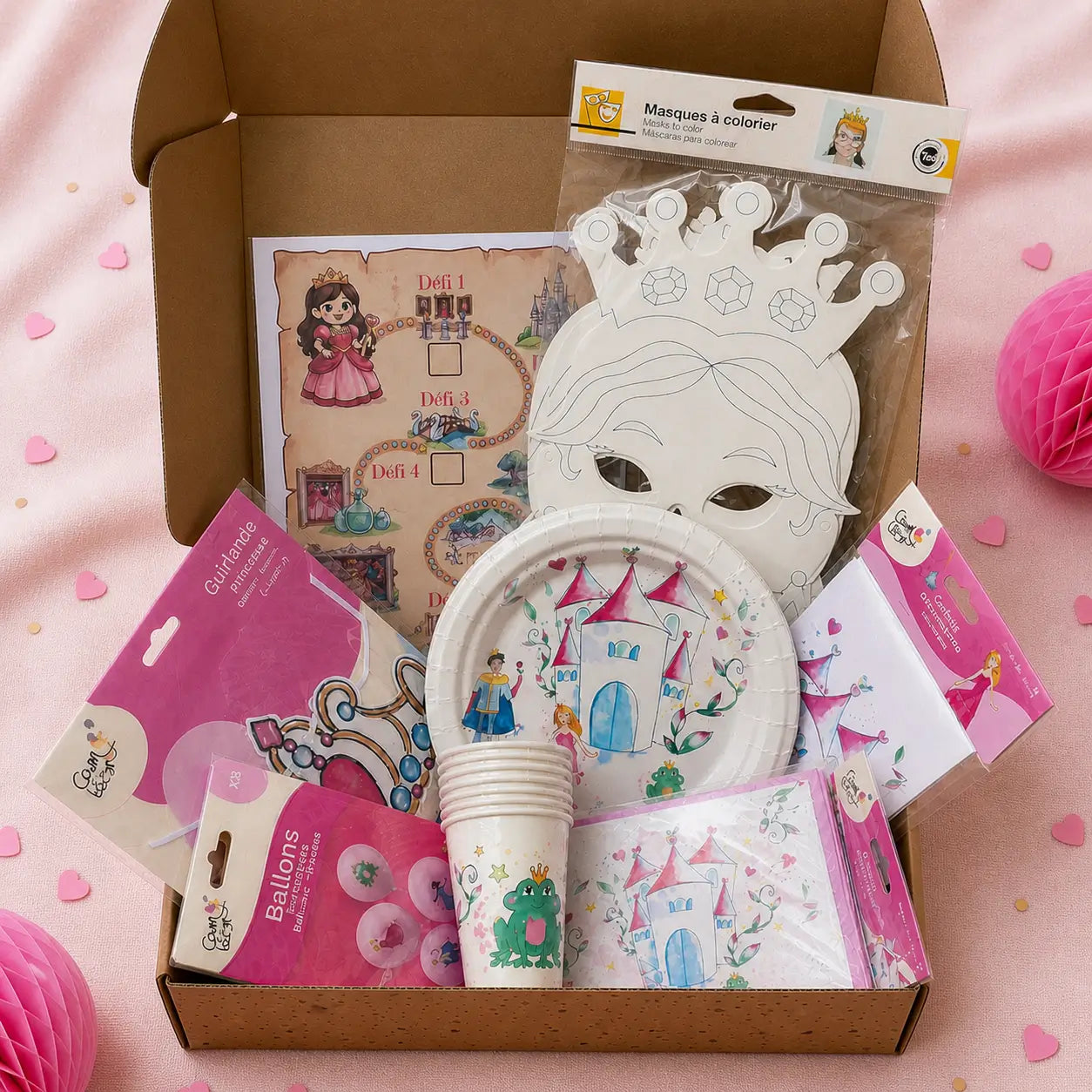 Kit anniversaire Princesse 5-7 ans