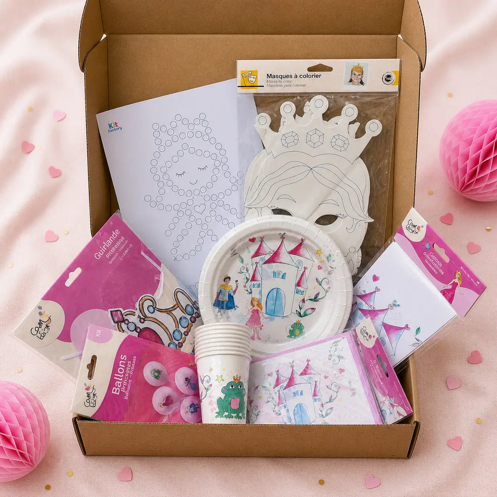 Kit anniversaire princesse 3-4 ans